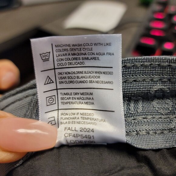 Coleman Fleece Lined Cargo Pants 32W 30L Stretch Tear Resistant Gray Winter Warm - Picture 7 of 7